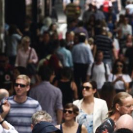 Australia’s annual net overseas migration exploded after 2003.